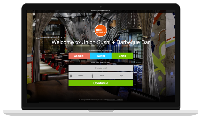 social-wifi-landing-page